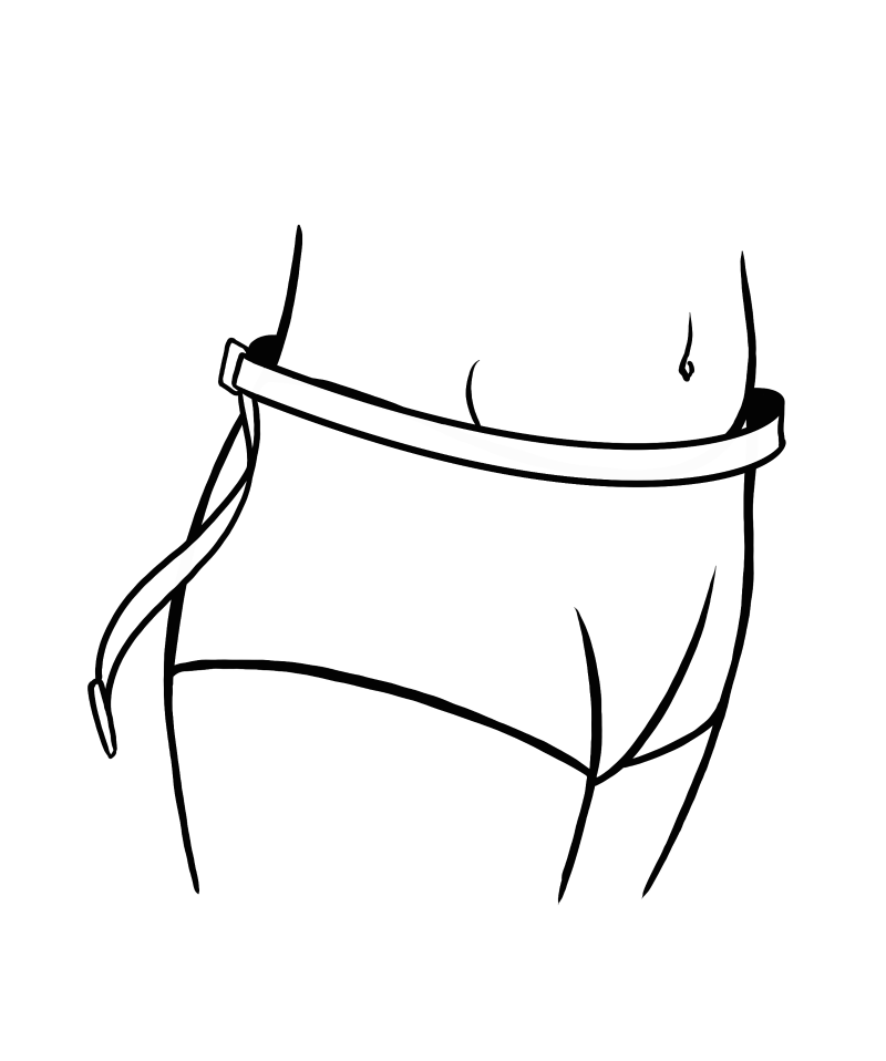 omkrets midje kvinner